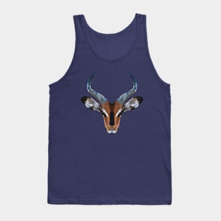 Impala Low Poly Art Tank Top